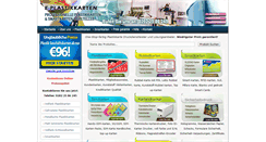 Desktop Screenshot of e-plastikkarten.de