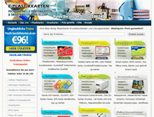 Tablet Screenshot of e-plastikkarten.de